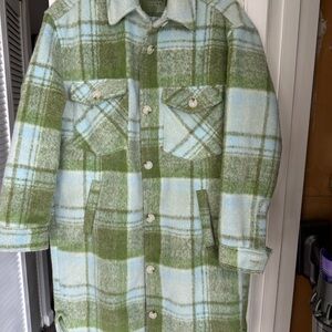 Blank NYC flannel jacket